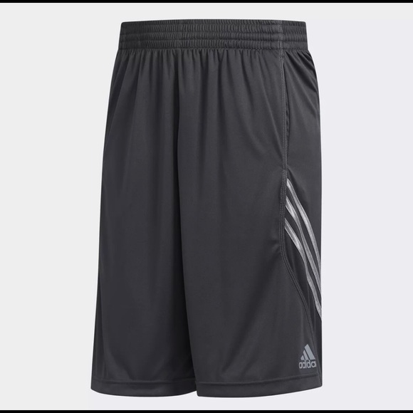 dark grey adidas shorts